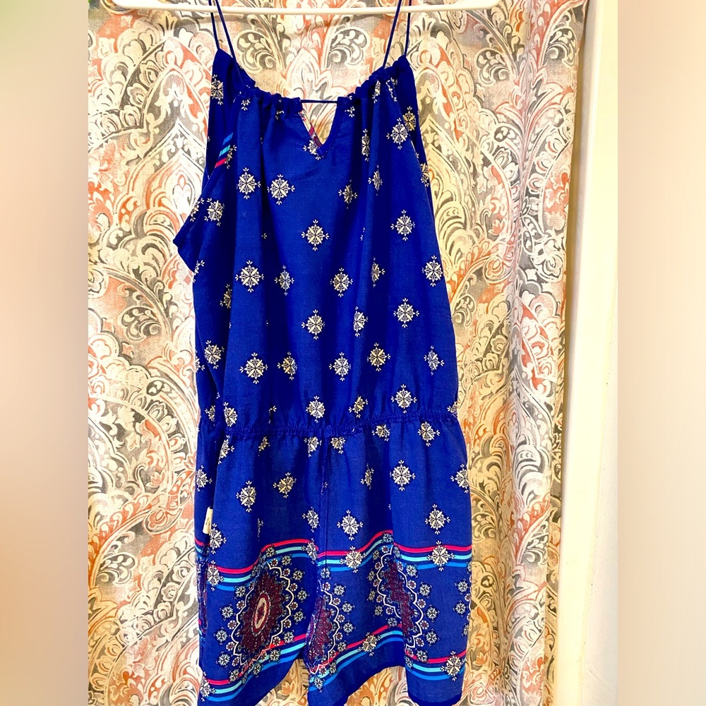Blue romper